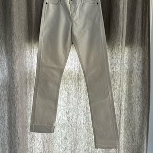 VINTAGE CITIZENS OF HUMANITY ELSON MEDIUM RISE WHITE JEANS SIZE 26
